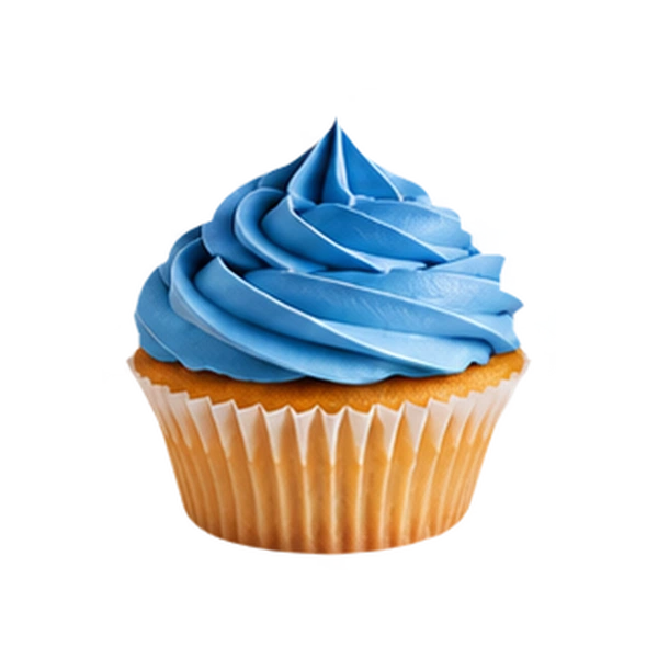 Капкейк: Light blue, blue
