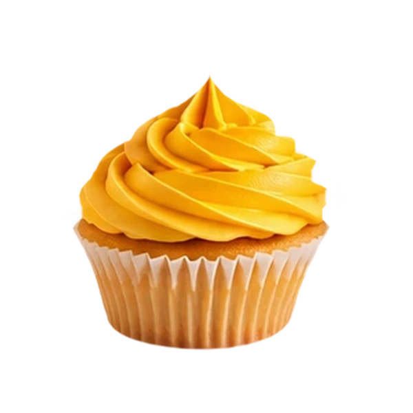 Капкейк: Opaque yellow
