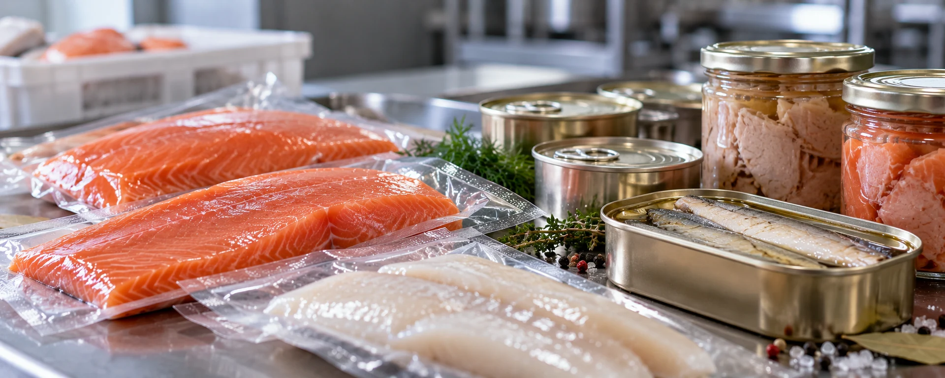 Packaged fish products