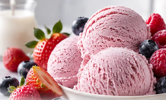 Milk ice cream