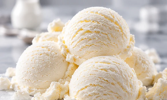 Plombir ice cream