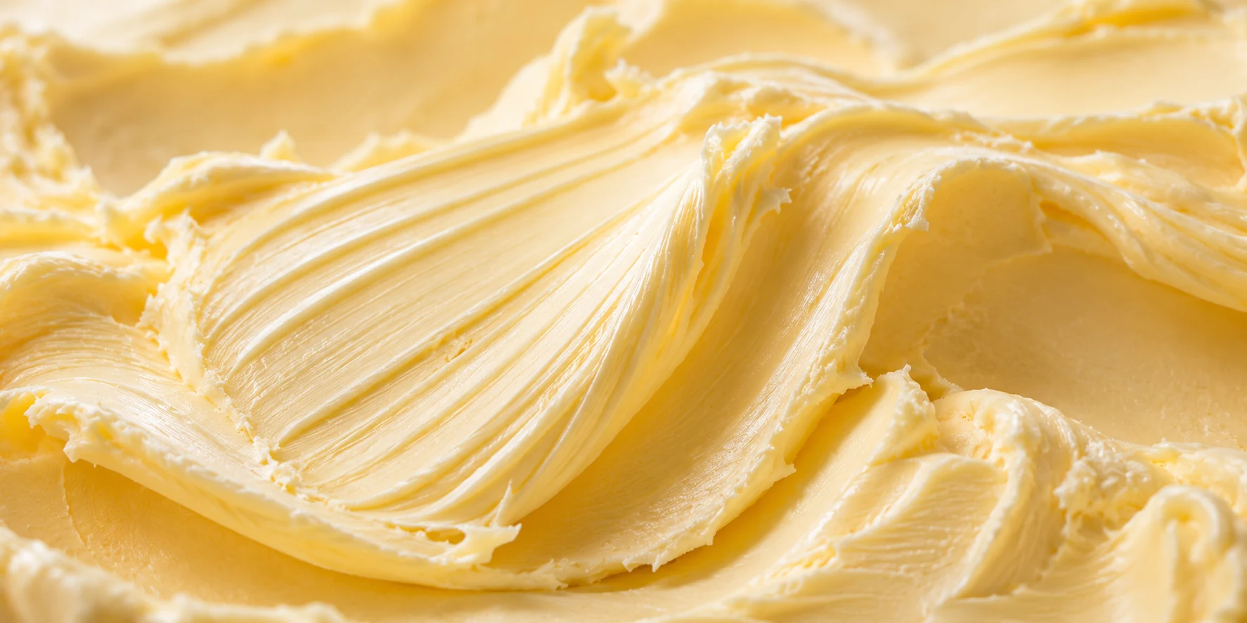 Крупный план пластичной структуры жирового продукта